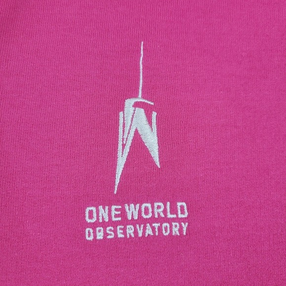 Other - One World Observatory Hoodie Mens‎ XL Full Zip Sweatshirt Embroidered NYC